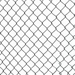 Сетка рабица 1000 мм, ячейка 24x24 мм, d 1.6 мм, рулон 10 м, окрашенная, черный цвет