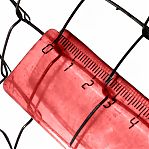 Сетка рабица 1000 мм, ячейка 24x24 мм, d 1.6 мм, рулон 10 м, окрашенная, черный цвет