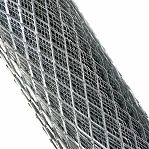 Сетка просечно-вытяжная ЦПВС 1250 мм, ромб, ячейка 18х50 мм, d 0.7 мм, рулон 10 м, оцинкованная, серебристый цвет