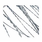 Проволока колючая для охранного ограждения АКЛ 450/40/3, 10 м, оцинкованная