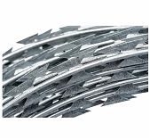 Проволока колючая для охранного ограждения АКЛ 450/40/3, 10 м, оцинкованная