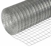 Сетка сварная, 1000 мм, ячейка 50х50 мм, d 2 мм, оцинкованная, от 1 метра