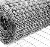 Сетка сварная 1500 мм, ячейка 25х50 мм, d 1.3 мм, оцинкованная, от 1 метра