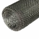 Сетка тканая 1000 мм, ячейка 10х10 мм, d 0.7 мм, черный цвет, от 1 метра