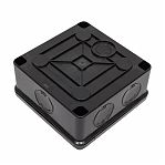 Коробка распределительная Ruvinil 67050Ч, 50х100х100 мм, IP54, черная