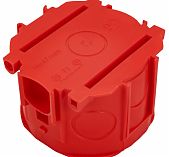 Коробка установочная Ruvinil 10184 для кирпича и бетона  71х71х47 мм, красная