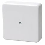 Коробка распределительная IEK КМ41212-01 ОП с контактной группой, белая, 20х75х75 мм