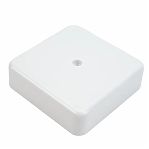 Коробка распределительная IEK КМ41222 ОП с контактной группой, 100х100х44 мм, белая