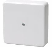 Коробка распределительная IEK КМ41219 ОП с контактной группой, белая, 29х100х100 мм