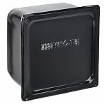 Коробка распределительная IEK У-994 металлическая протяжная 110х110х80 мм, черная