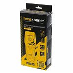Детектор проводки Hanskonner HWD0120, до 120 мм, металлы, дерево, с автокалибровкой