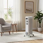 Радиатор масляный Willmark WOR-2409 2000В, белый, 1.5 кВт, 7 секций