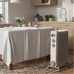 Радиатор масляный Willmark WOR-2409 2000В, белый, 2 кВт, 9 секций