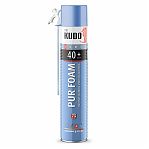 Пена монтажная Kudo Home 40+, 46426, бытовая, всесезонная, 1000 мл