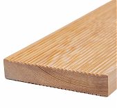 Террасная доска, Лиственница, сорт Прима, 28х142х3000 мм, поверхность Вельвет, дерево, в упаковке 3 штуки