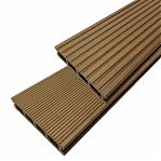 Террасная доска MasterDeck ДПК, 28х140х6000 мм, поверхность Вельвет, Тик