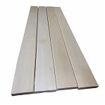 Полок для бани, сорт А, Липа 26х90х2500 мм, натуральное дерево