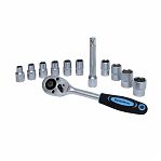 Набор торцевых головок Мастер Алмаз 10501070, для автомобиля, 12 предметов