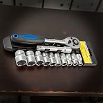 Набор торцевых головок Мастер Алмаз 10501070, для автомобиля, 12 предметов