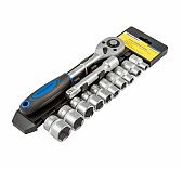 Набор торцевых головок Мастер Алмаз 10501070, для автомобиля, 12 предметов