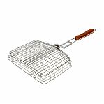 Решетка гриль Palisad Camping объемная, хромированная, 55х235х305 мм