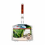 Решетка гриль Palisad Camping объемная, хромированная, 55х235х305 мм