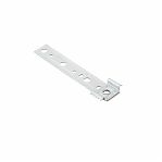 Пластина анкерная для оконного профиля AO-REHAU, поворотная, 1.2х25х150 мм, оцинкованная сталь