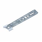 Пластина анкерная для оконного профиля AO-REHAU, поворотная, 1.2х25х150 мм, оцинкованная сталь