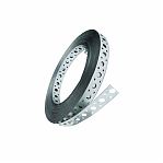 Лента монтажная перфорированная прямая Vent, LP-Vent 0.7х20 мм, 25 м, оцинкованная сталь