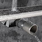 Трап душевой Gappo G88007-1, 70х800 мм, нержавеющая сталь 