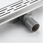 Трап душевой Gappo G88007-1, 70х800 мм, нержавеющая сталь 