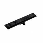 Душевой трап Gappo G85007-56 60х500 , нержавейка, чёрный