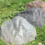 Камень искусственный Валун D-50 Люкс, диаметр 500 мм, цвет серый, от 1 кг
