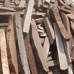 Плитка каменная натуральная Лапша Казачка толщина 15-30 мм, цвет красный, от 1 кв.м