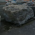 Камень натуральный Валун мраморный фракция 1000-2000 мм, цвет белый, от 1 кг