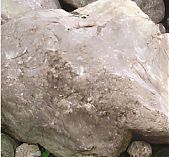 Камень натуральный Валун мраморный фракция 1200-2000 мм, цвет красный, от 1 кг