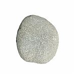 Камень натуральный Булыжник фракция 100-150 мм, отборный, плоский, цвет серый, от 1 кг
