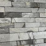 Плитка каменная натуральная Лапша Баклажан 20х50х250 мм, цвет фиолетовый, от 1 кв.м