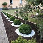 Камень натуральный Крошка мраморная фракция 9-19 мм, цвет белый, упаковка 10 кг