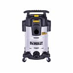 Пылесос промышленный DeWALT DXV30SAPTA, сухая и влажная уборка, 30 л, 1050 Вт