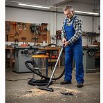 Пылесос строительный Вихрь СП-1500/20А, для сухой и влажной уборки, 1500 Вт