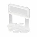 Система выравнивания плитки зажим 2,0 мм 100 шт BEOROL