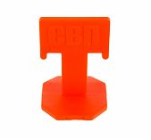 Система выравнивания плитки Зажим Decor Флажок 339-1050, шов 1.4 мм, в упаковке 50 штук