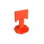 Система выравнивания плитки Зажим Decor Флажок 339-1050, шов 1.4 мм, в упаковке 50 штук