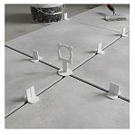 Зажим Decor 449-4100 Панда, для выравнивания плитки, 1 мм,  упаковке 100 штук