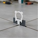 Зажим Decor 449-4100 Панда, для выравнивания плитки, 1 мм,  упаковке 100 штук