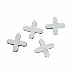 Крестики 888 для кладки плитки 3 мм, пластиковые, 88082, в упаковке 150 штук