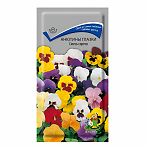 Семена Анютины глазки смесь сортов, среднеспелые, двулетние, Поиск, 0.2 гр