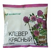 Клевер красный, семена Здоровый сад сидерат для обогащения почвы, оформления газона, клеверного сена, 0.5 кг