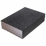 Губка шлифовальная Кедр 062-0002, средняя жесткость P60/80, P60/100, P80/120, размер 25х70х100 мм, в упаковке 3 шт
